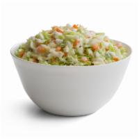 Cole Slaw · Small serves 10 - 15. Large serves 20 - 25. Freshly prepared in restaurant with cabbage, car...