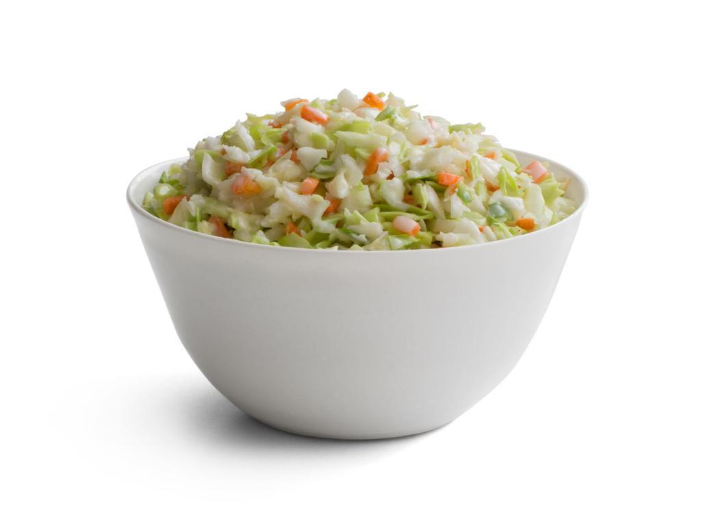 Cole Slaw · Small serves 10 - 15. Large serves 20 - 25. Freshly prepared in restaurant with cabbage, carrots, onion, and our signature dressing.