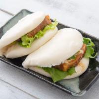 Pork Buns · 2 pieces. Slow cooked pork belly.