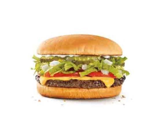 Sonic Cheeseburger Combo · 1/4 lb. Pure beef with mayonnaise, mustard, or ketchup. Lettuce, tomatoes, onions, and pickles.