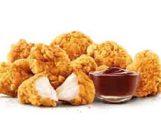 Jumbo Popcorn Chicken® · Small, breaded, and fried. Bite-sized, breaded, and fried chicken. 