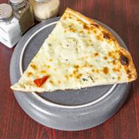 4 Cheese Pizza · Ricotta, fontina, mozzarella, Parmigiano Reggiano.