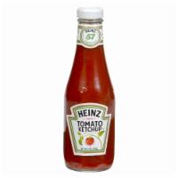 Ketchup, Heinz, Glass Bottles ·  14 oz. bottle,d 1 count.