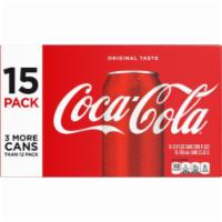 Coke Classic 15 Pack 12oz Can · COCA-COLA®,TASTE THE FEELING