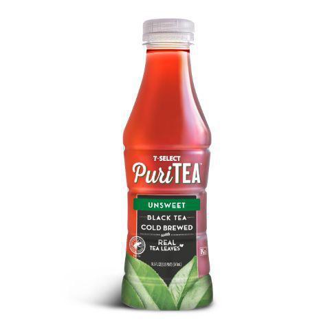 7 Select PuriTea Unsweet 18.5oz · Try our unsweetened black iced tea brewed from real leaves with no sugar or added color