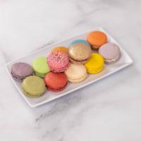 Gift Box of 1 Dozen Assorted Macarons · Cute Farina Bakery gift box with 12 assorted flavors - the perfect gift!