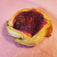 Vegan Marionberry Danish · Vegan cream cheese blended with our house made marionberry jam, all wrapped up in a soft, ch...
