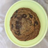 Vegan Chocolate Chip Cookie · So, so, so good.  You truly don't have to be vegan to love this classic.  Crunchy at the edg...