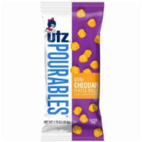 Utz Mini Cheddar Cheese Balls 1.75oz · Mini sized Cheddar Cheese Balls, perfect for on the go snacking!
