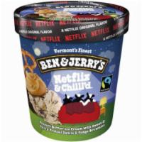 Ben & Jerry's Netflix & Chill'd · The perfect companion for watching Netflix! PB, pretzels, & fudge brownies