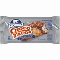 Klondike Choco Taco 4oz · Enjoy vanilla with fudgy swirls wrapped in a delicious, sugar-cone taco — then drenched in a...