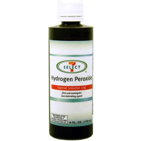 Hydrogen Peroxide 4oz · A medicine cabinet must-have, that helps prevent the risk of infection in minor cuts and scrapes.