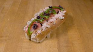 Tuna Salad Italian Sub · Served with American cheese, onions, pickles, tomatoes, green peppers, olives, salt, pepper ...