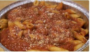 Lunch Ziti · Choice of sauce and a protein
