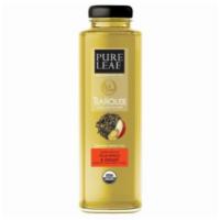 Pure Leaf Green Tea Fuji Apple & Ginger 14oz · Organic green tea with hints of Fuji apple and ginger flavors, are all united by craft for a...