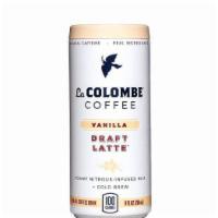 La Colombe Coffee Draft Latte Vanilla 9oz · Experience the full taste and texture of a true vanilla latte, complete with a frothy layer ...