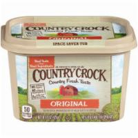 Country Crock Original Vegetable Oil Spread Tub 15oz · There's none butter than this! The classic, buttery smooth spread, great to cook up tasty me...