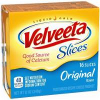 Kraft Velveeta Slices 12oz · VELVEETA cheese slices are made with delicious ingredients for a great taste customers love