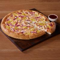 Original Pan® Buffalo Chicken Pizza · Buffalo sauce, cheese, grilled chicken, red onions, banana peppers.