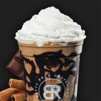 Mexican Mocha Chiller · Blended mocha with hints of vanilla, almond, and cinnamon.