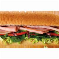 Black Forest Ham Sandwich · The Black Forest Ham has never been better. Load it up with all the crunchy veggies you like...