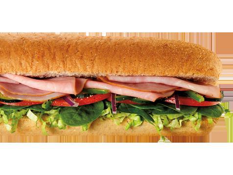 Black Forest Ham Sandwich · The Black Forest Ham has never been better. Load it up with all the crunchy veggies you like on your choice of freshly baked bread.
 