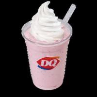 Shake  · Milk, creamy DQ® vanilla soft serve hand-blended into a classic DQ® shake garnished with whi...