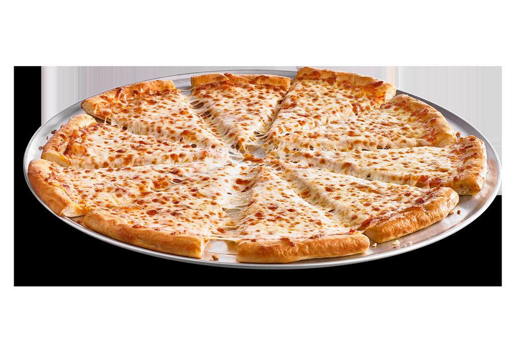 Giant Cheese Pizza · Traditional crust brushed with garlic butter and topped with tomato sauce and 100% real cheese.
