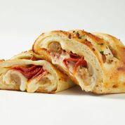 Individual Pepperoni, Sausage & Bacon Stromboli · Toppings rolled in made-from-scratch dough, then baked to perfection.