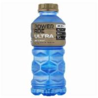 Powerade Ultra Mixed Berry 20oz · MIXED BERRY POWERADE® ULTRA has no added sugar and is packed with electrolytes, BCAAs, and B...