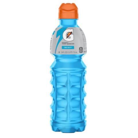Gatorade Cool Blue Sports Drink 24oz · Stay fueled for your next game or a workout at the gym with Gatorade Cool Blue. Designed with a sports cap for easy consumption.