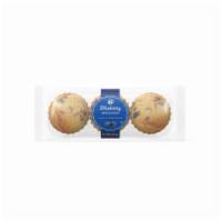 7-Select Mini Blueberry Muffin 2.6oz 3 Count · Mini muffins are baked soft & moist using real ingredients