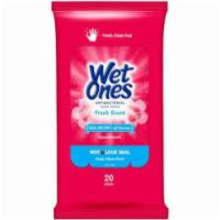 Wet Ones Anti Bacterial Wipes Fresh Scent 20 Count · When soap and water aren't on hand, reach for America's #1 hand wipe - wet ones antibacteria...