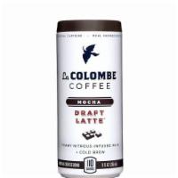 La Colombe Coffee Draft Latte Mocha 9oz · Experience the full taste and texture of a true cold mocha latte, complete with a frothy lay...