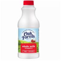 Oak Farms Whole Milk 1 Quart · Whole milk made using no artificial growth hormones.