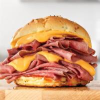 Double Beef 'n Cheddar Sandwich Small Meal · Arby's Double Beef 'n Cheddar features double the amount of tender roast beef as Arby's Beef...
