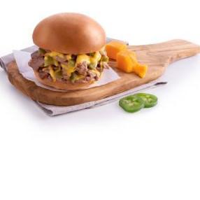 Jalapeno Cheesesteak Slider · 7-Eleven's signature Jalapeno Cheesesteak slider has a delicious mixture of shaved steak, jalapeno pepeprs, and American cheese on a freshly baked slider bun.