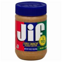 Jif Peanut Butter Crunchy 16oz · Packed with peanuts, this extra crunchy peanut butter