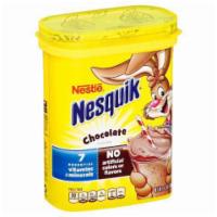 Nesquik Chocolate Powder 9.3oz · Nesquik® Flavored Milk Powders turn milk into an irresistibly delicious, nutritious drink fo...