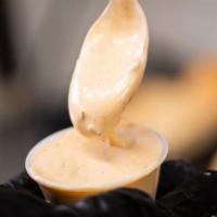 Cowboy Tears · Chipolte aiole dip infused with a little sweet, a little salty and blended to perfection
