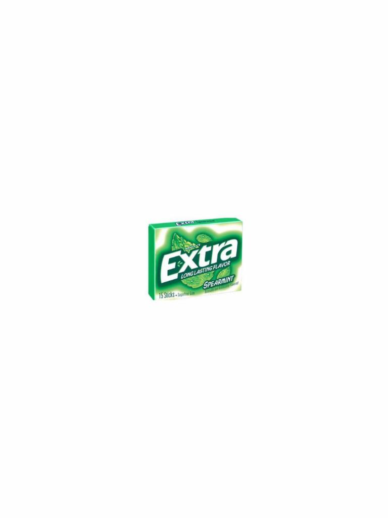 Extra Gum Spearmint   · 15 count. 