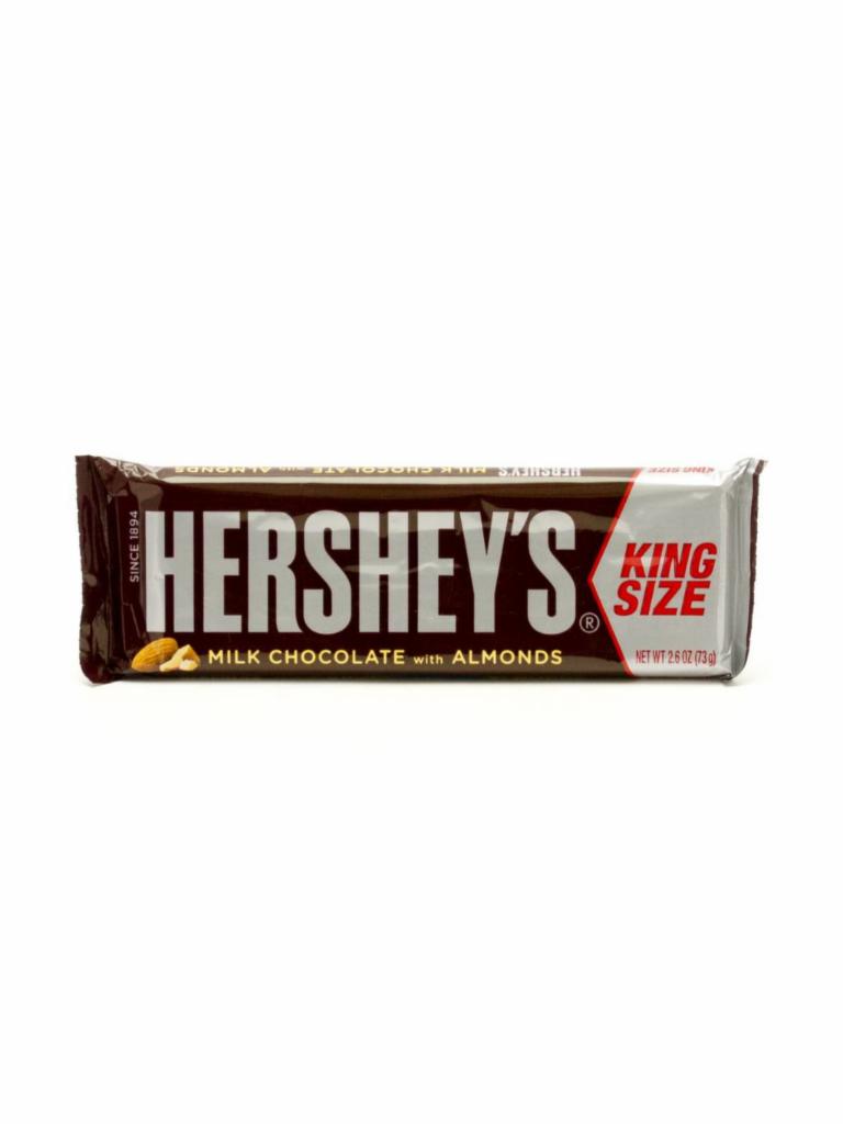 Hershey's Milk Chocolate with Almonds King Size   · 3 oz.