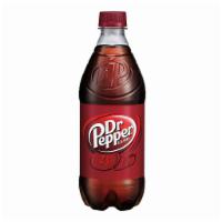 Dr. Pepper  · 20 oz. or 2 liter.  