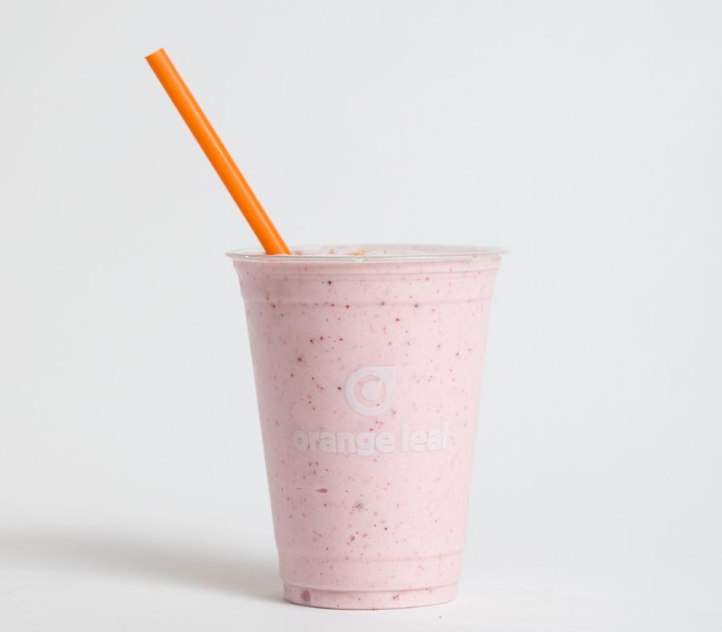 Strawberry Shake · An old classic. Our Vanilla froyo blended with fresh strawberries.