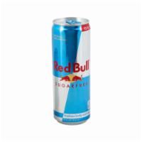 Red Bull Sugar-Free Energy · The most popular energy drink in the world PROVIDING SUGAR-FREE WINGS WHENEVER YOU NEED THEM.