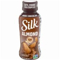 Silk Almond Dark Chocolate 10oz · Plant-based creamy almond milk without the sweetners.