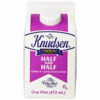 Knudsen Half & Half 1 Pint · Like adding a stylish hat to your bold outfit - a delicious splash brings out the rich flavo...