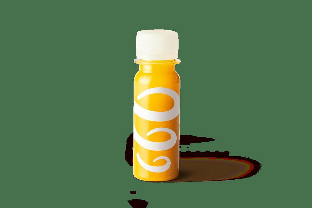 Turmeric Shot · Orange Juice, Lemon Juice, Turmeric.

cals: 25

Plant-Based