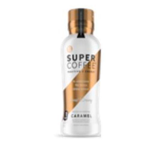 Super Coffee Caramel 12oz · Brewed coffee, boosted with monk fruit, protein, and MCT oil is where decadence meets sustained energy.