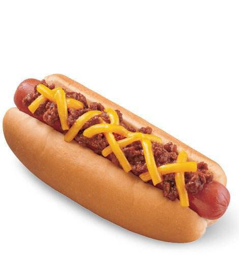 Chili Cheese Dog · No one does hot-dogs better than your local Dairy Queen restaurant! Order them plain or for the ultimate taste sensation, try our fabulous chili cheese dog. Chili cheese dog comes with chili sauce and shredded cheddar cheese.